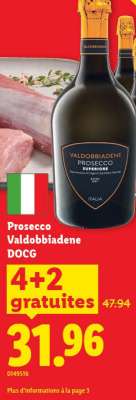 Prosecco Valdobbiadene DOCG