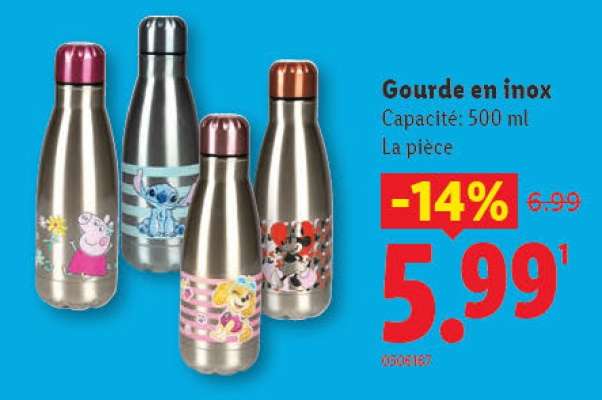 Gourde en inox