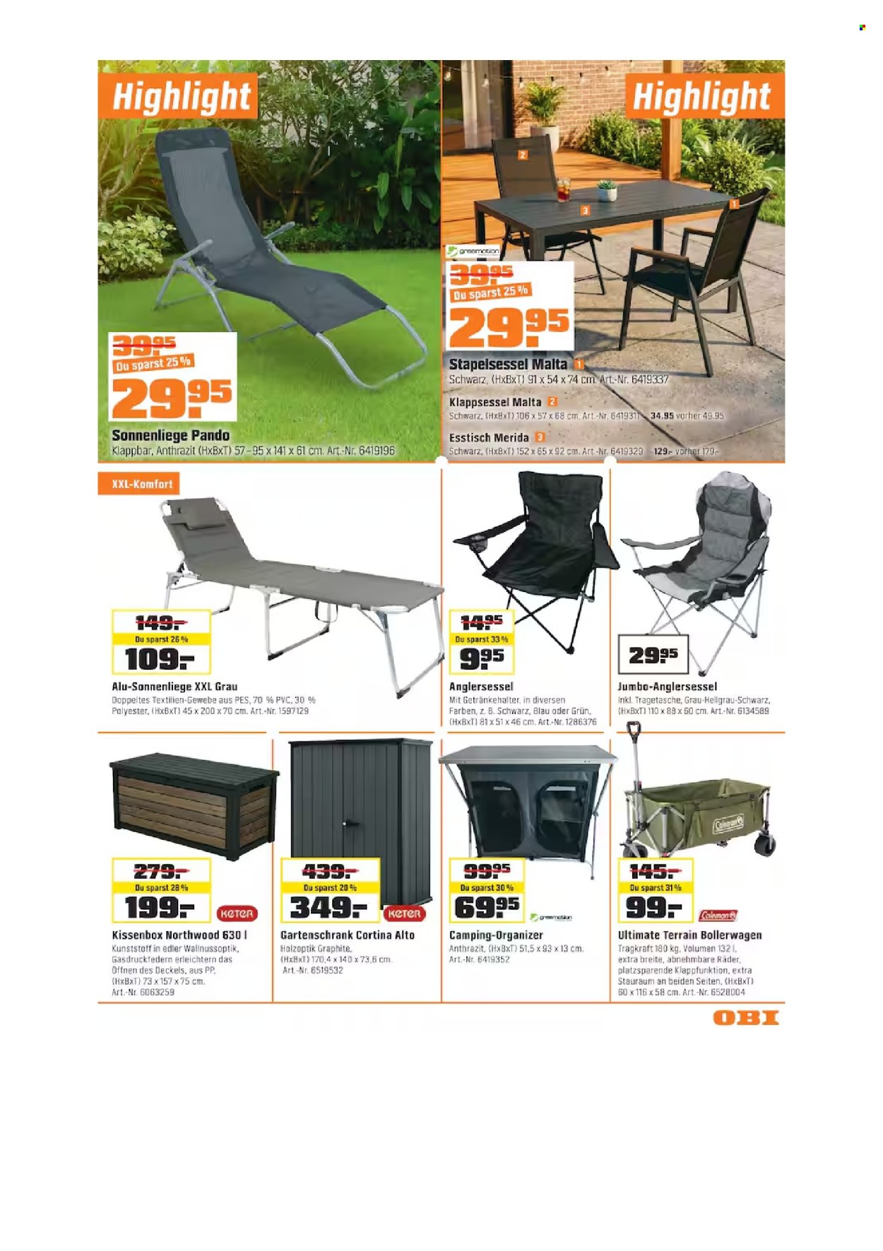 Catalogue OBI - 17.6.2026 - 7.7.2026. Page 3. Page 3