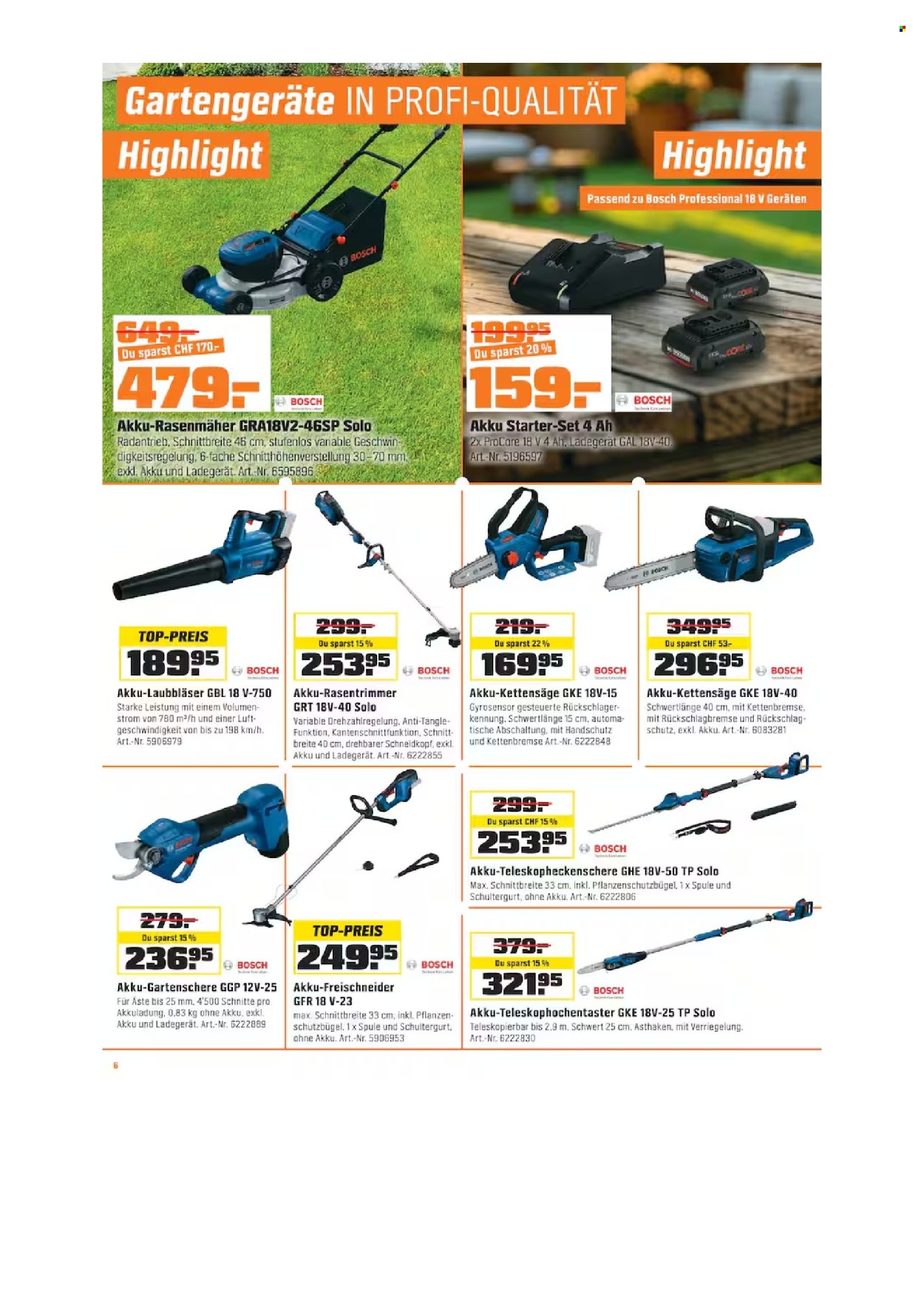 Catalogue OBI - 17.6.2026 - 7.7.2026. Page 6. Page 6