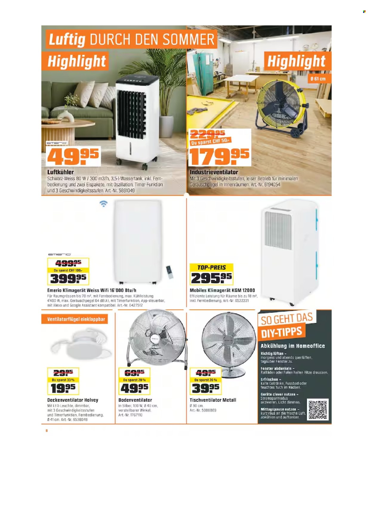 Catalogue OBI - 17.6.2026 - 7.7.2026. Page 8. Page 8