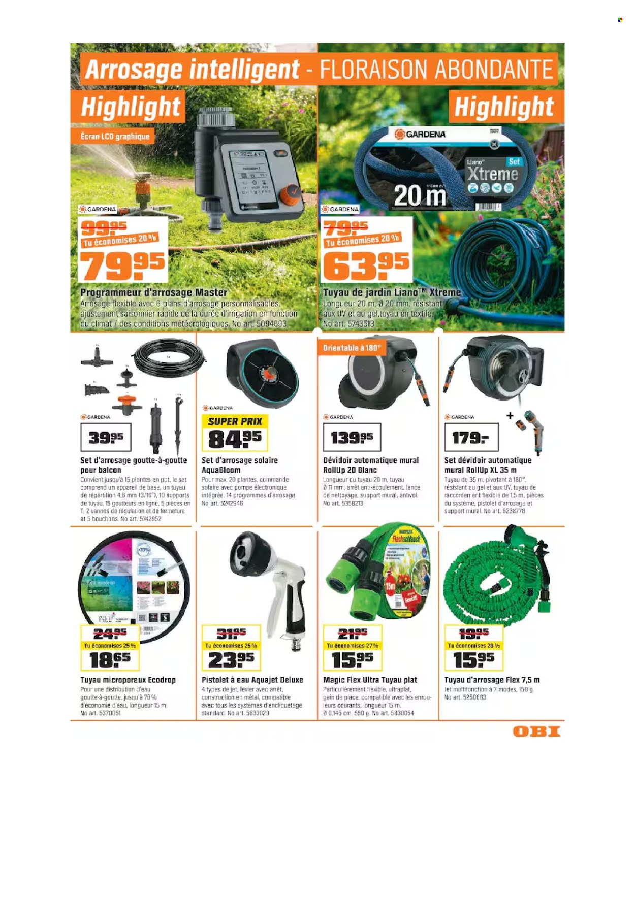 Catalogue OBI - 17.6.2026 - 7.7.2026. Page 5. Page 5