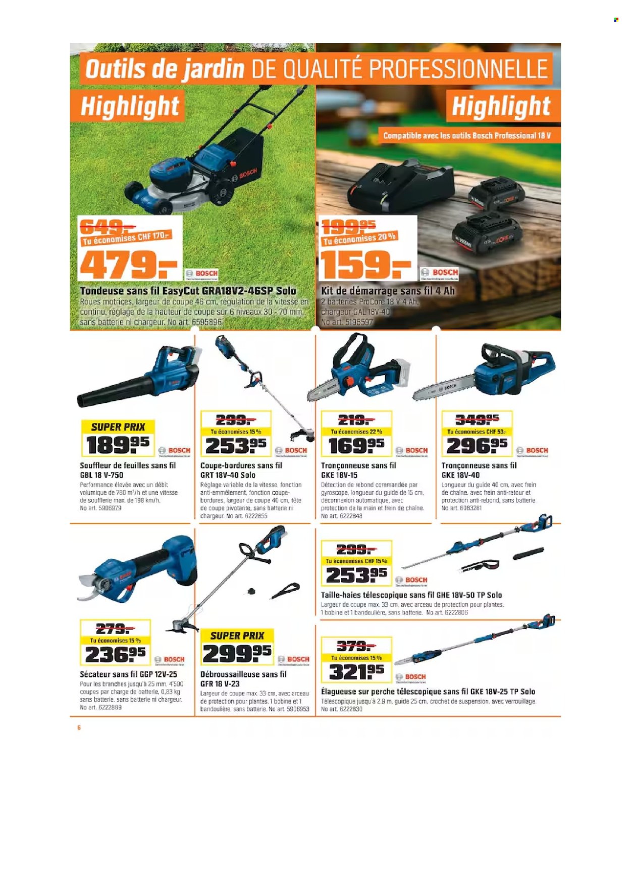 Catalogue OBI - 17.6.2026 - 7.7.2026. Page 6. Page 6