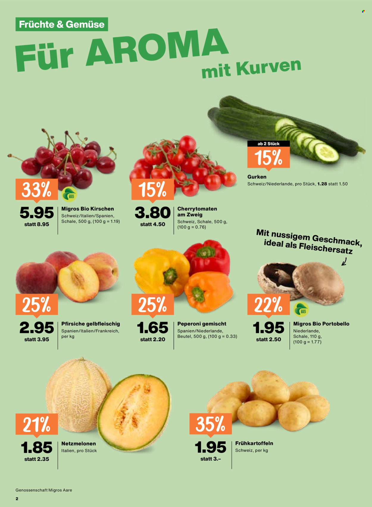 Catalogue Migros - 18.6.2026 - 24.6.2026. Page 2. Page 2