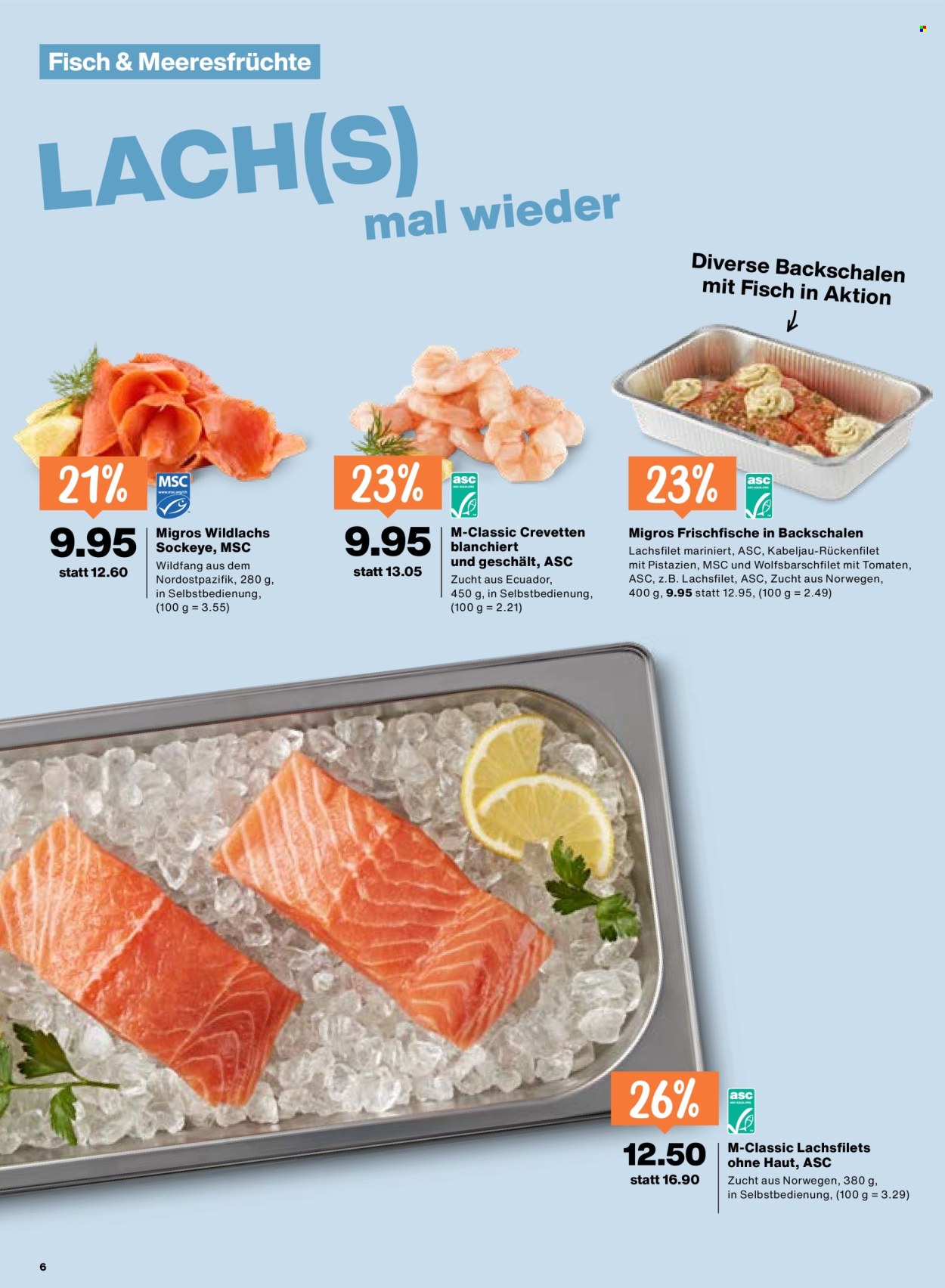 Catalogue Migros - 18.6.2026 - 24.6.2026. Page 6. Page 6
