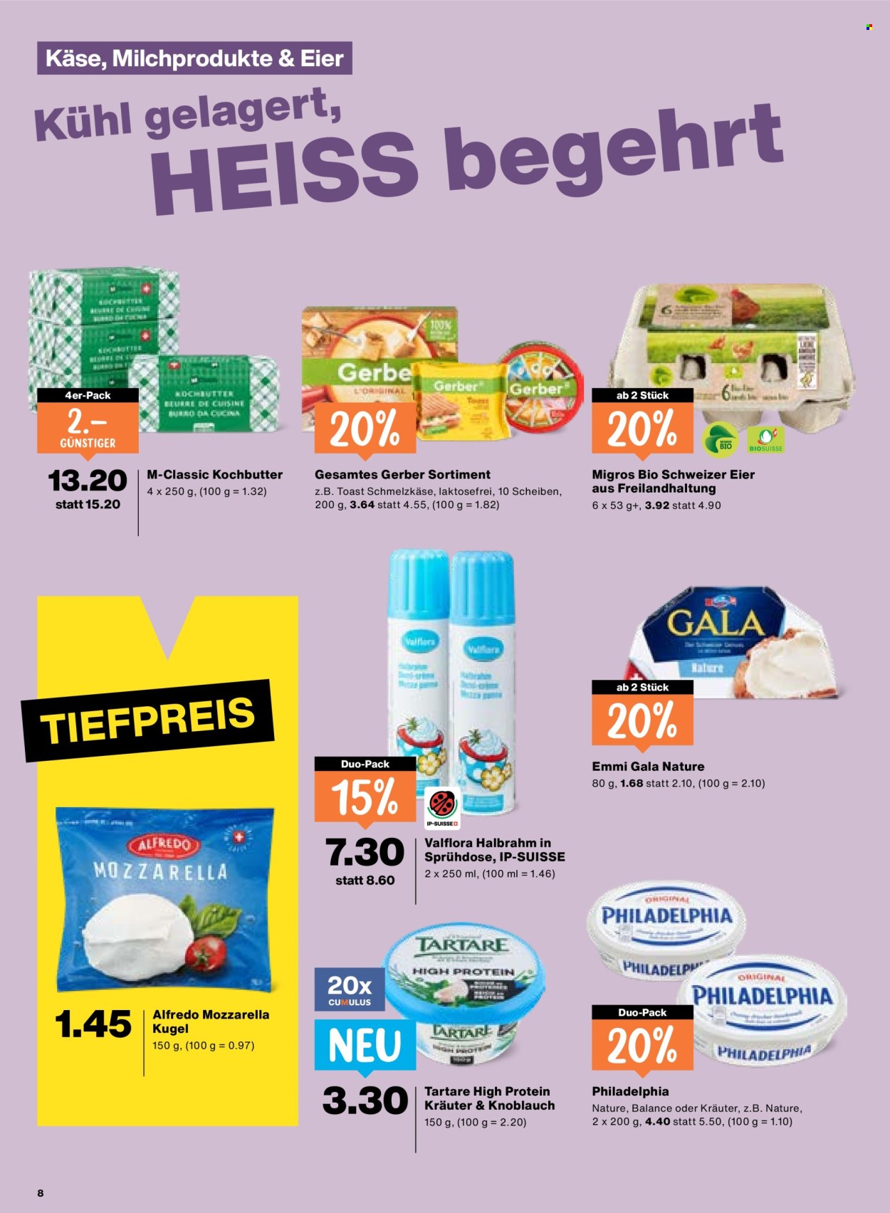 Catalogue Migros - 18.6.2026 - 24.6.2026. Page 8. Page 8