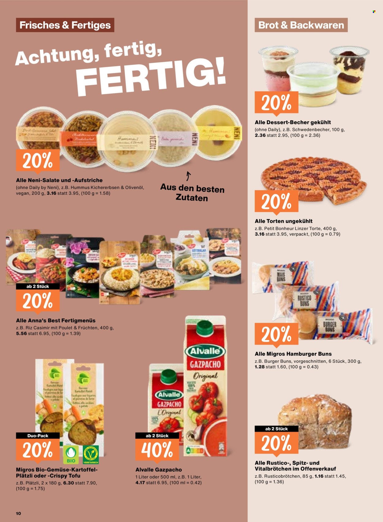 Catalogue Migros - 18.6.2026 - 24.6.2026. Page 10. Page 10