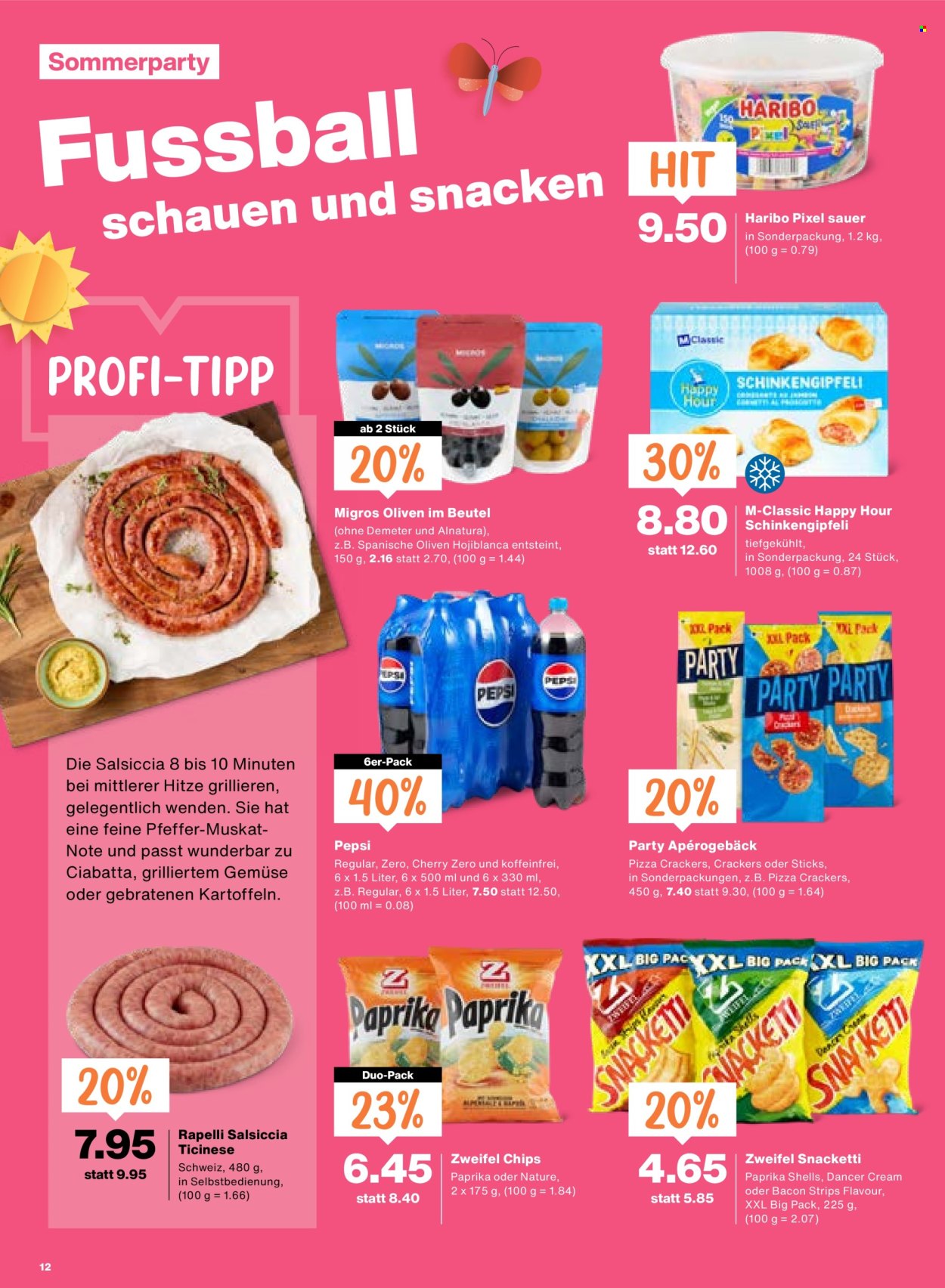 Catalogue Migros - 18.6.2026 - 24.6.2026. Page 12. Page 12