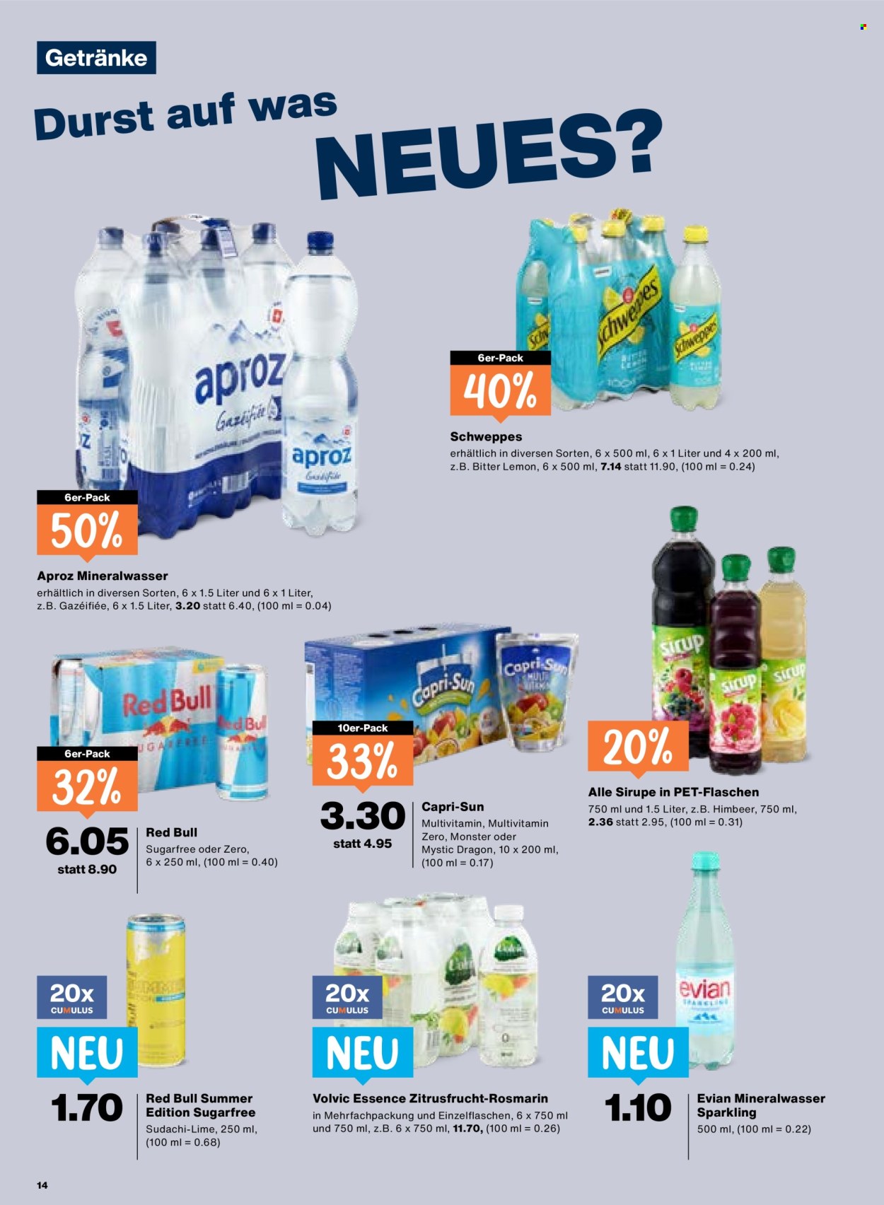 Catalogue Migros - 18.6.2026 - 24.6.2026. Page 14. Page 14