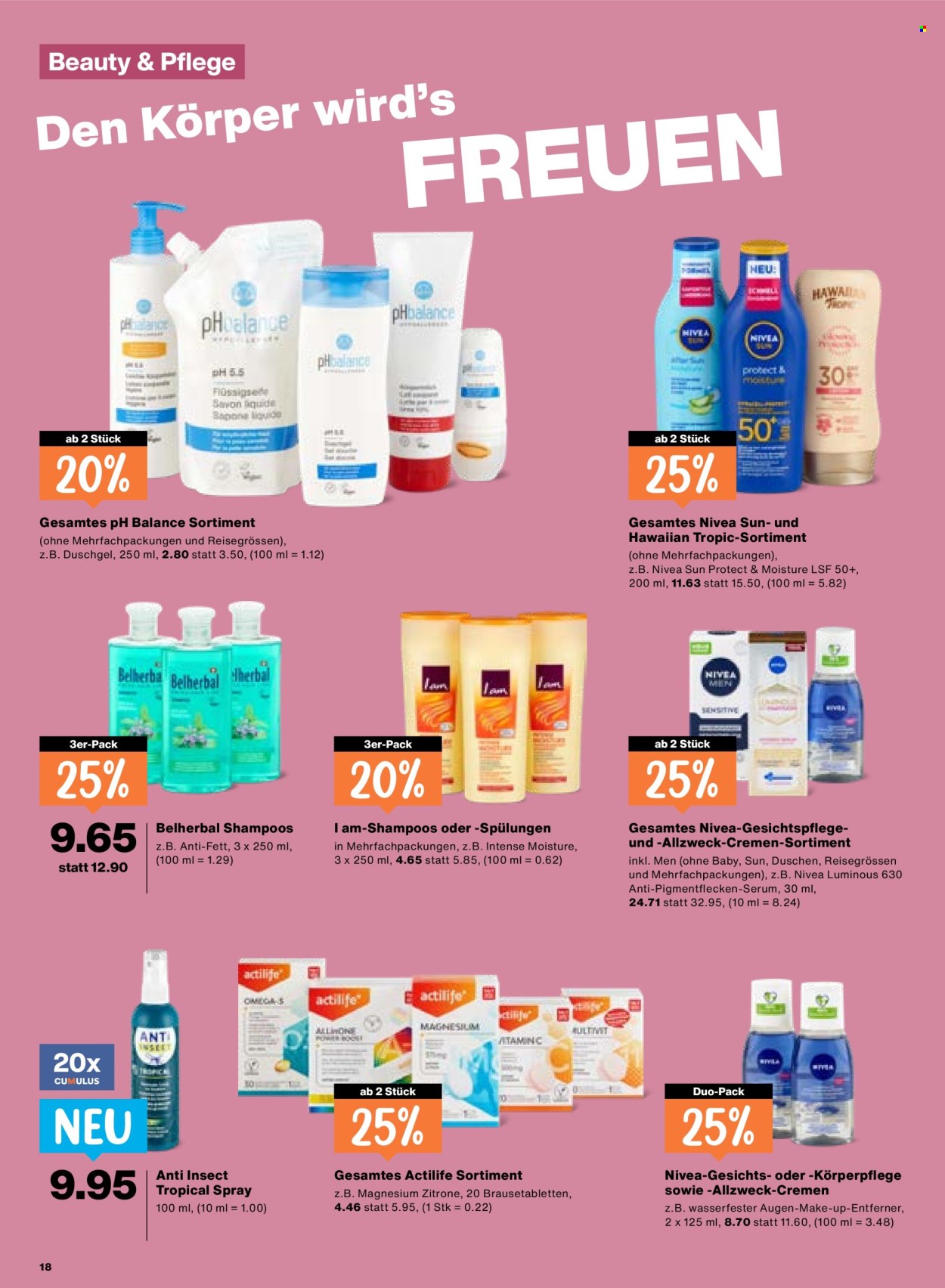 Catalogue Migros - 18.6.2026 - 24.6.2026. Page 18. Page 18