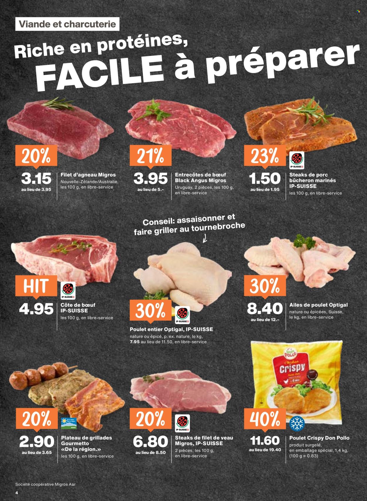 Catalogue Migros - 18.6.2026 - 24.6.2026. Page 4. Page 4