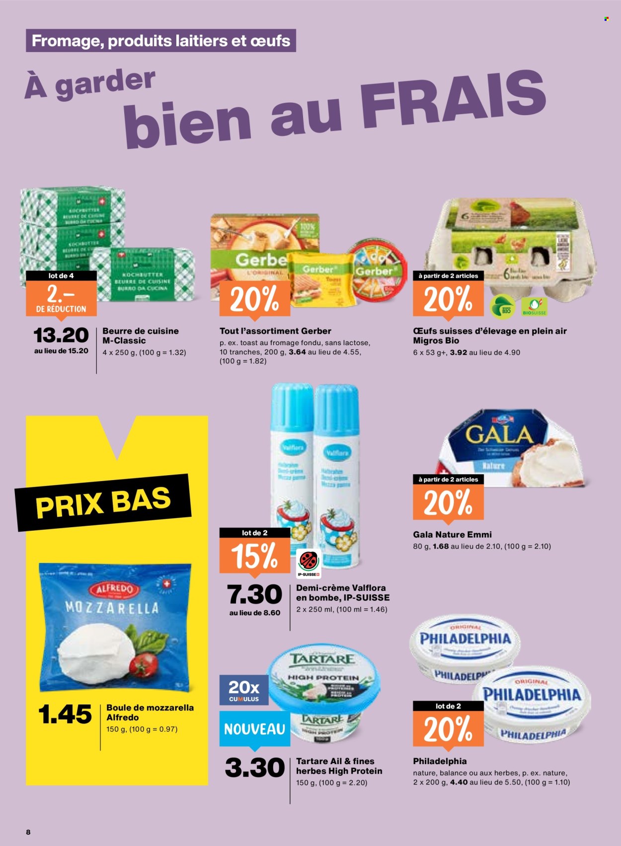 Catalogue Migros - 18.6.2026 - 24.6.2026. Page 8. Page 8