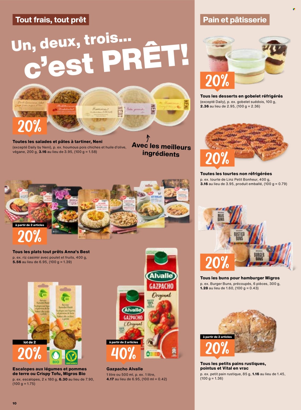 Catalogue Migros - 18.6.2026 - 24.6.2026. Page 10. Page 10