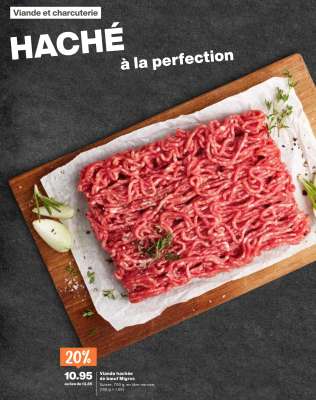 Viande hachée de bœuf Migros