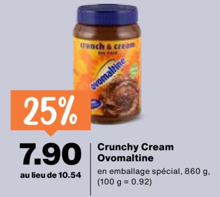 Crunchy Cream Ovomaltine