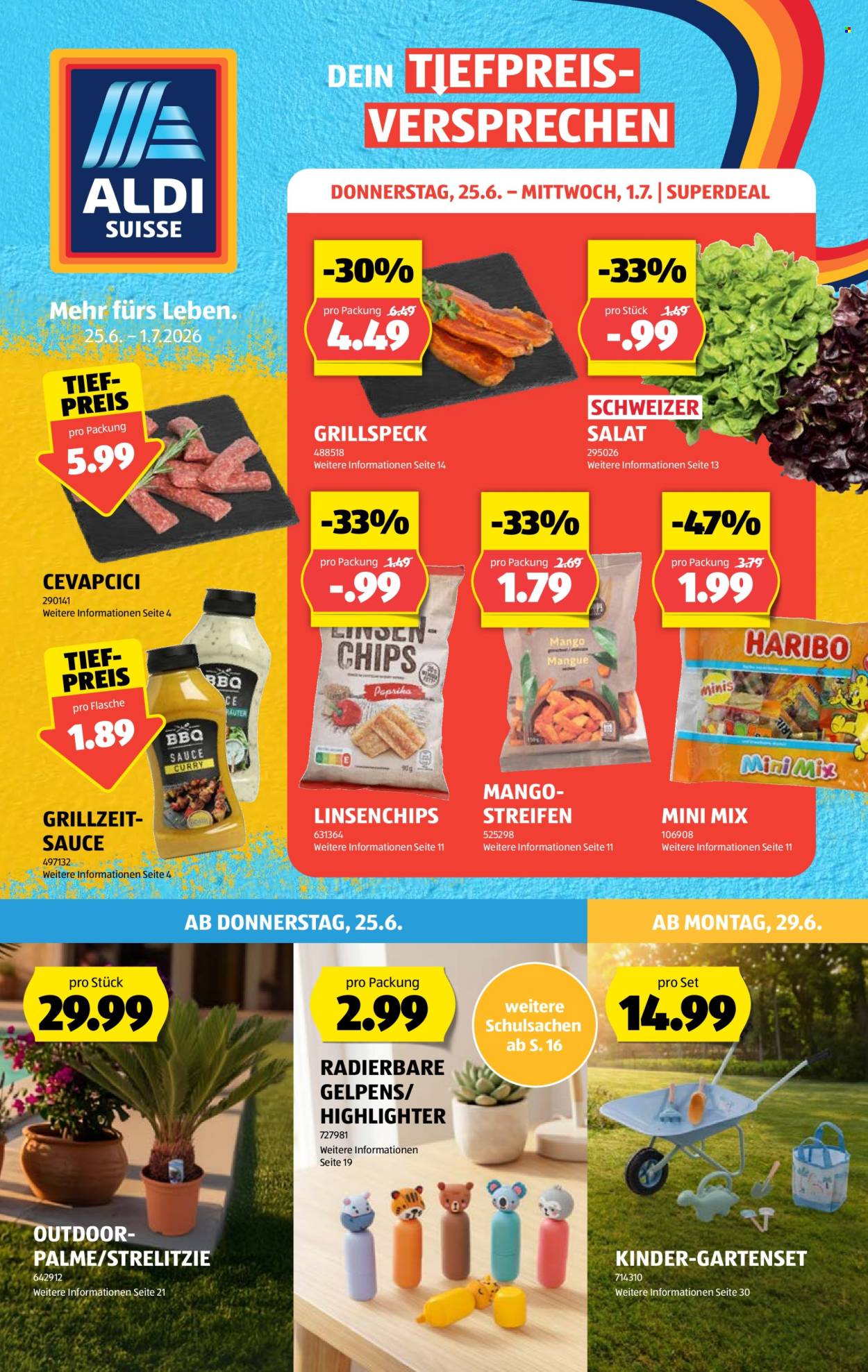 Catalogue Aldi - 25.6.2026 - 1.7.2026. Page 1. Page 1