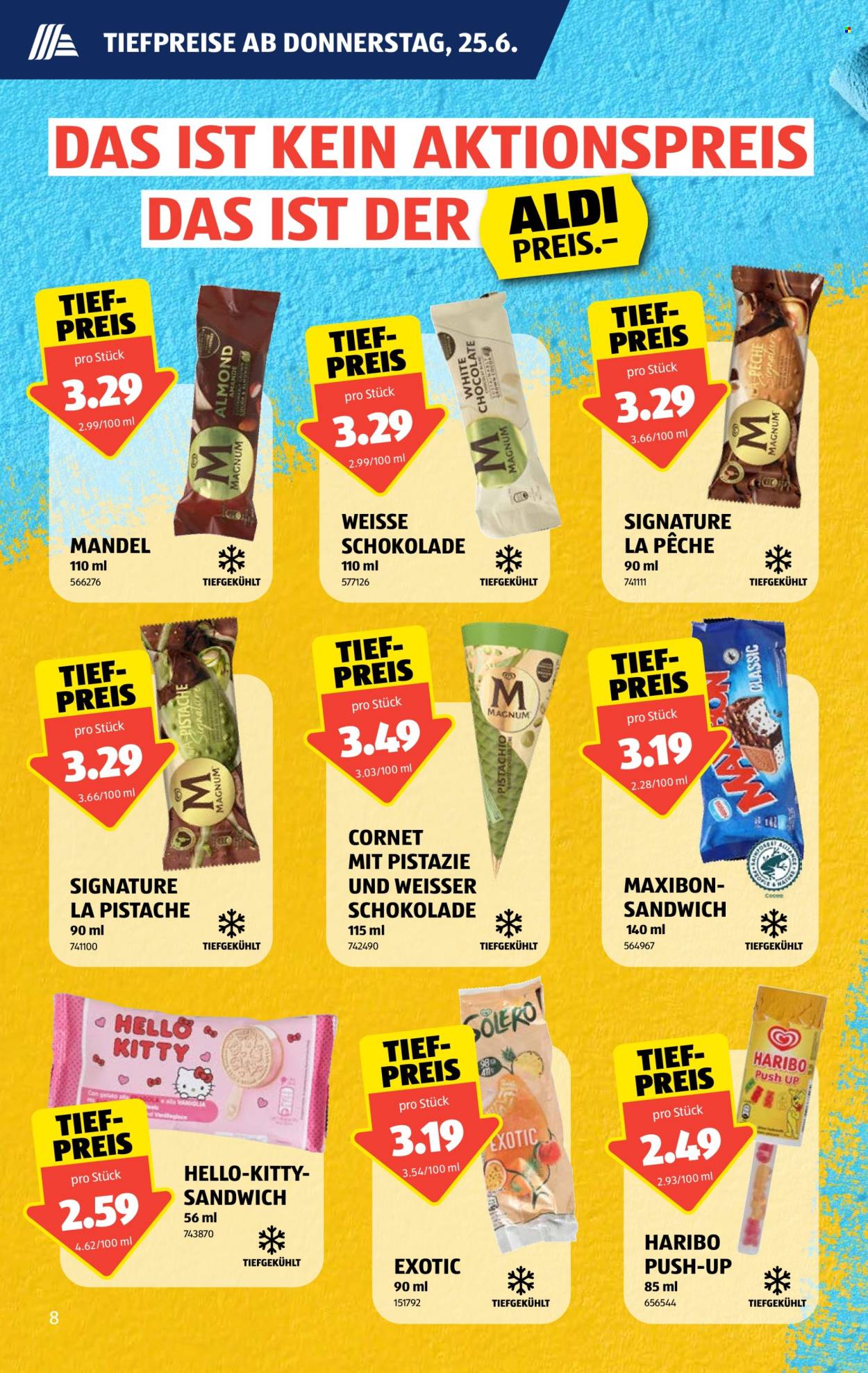 Catalogue Aldi - 25.6.2026 - 1.7.2026. Page 8. Page 8