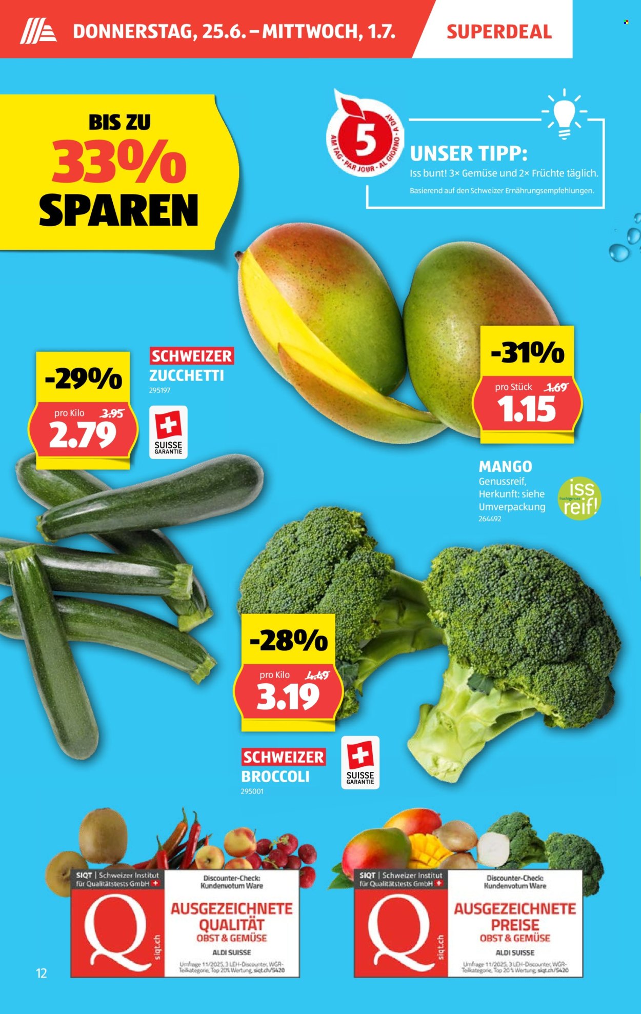 Catalogue Aldi - 25.6.2026 - 1.7.2026. Page 12. Page 12