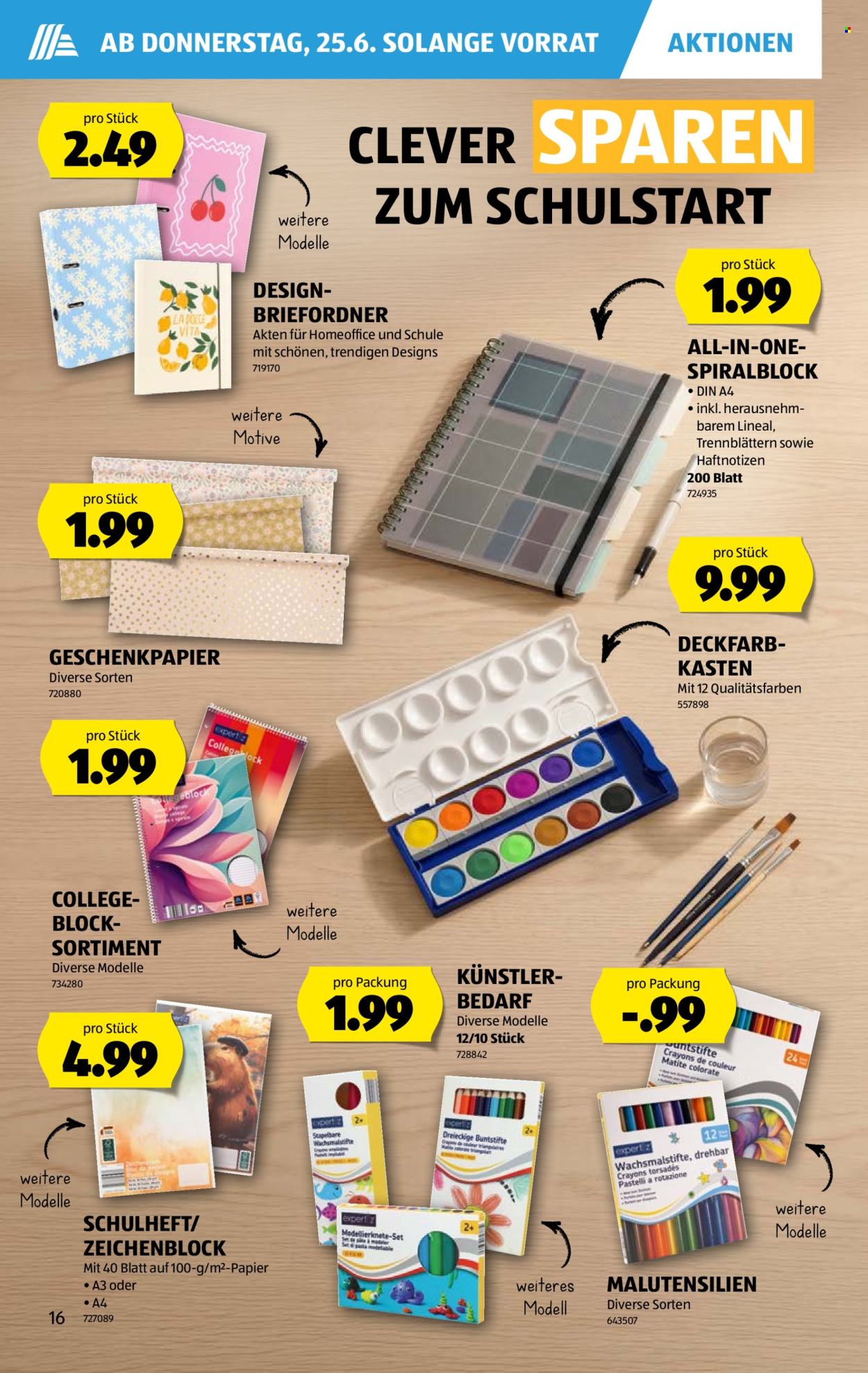 Catalogue Aldi - 25.6.2026 - 1.7.2026. Page 16. Page 16