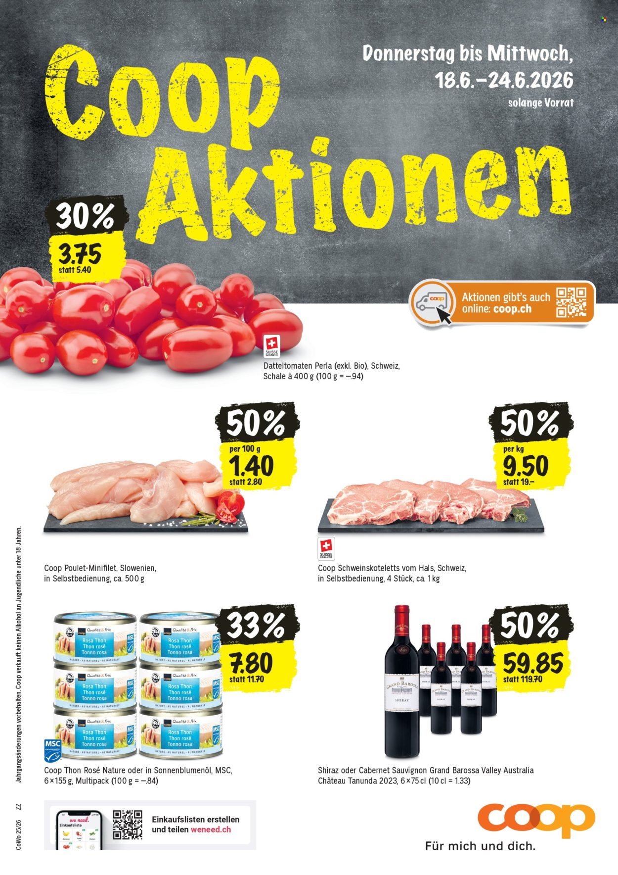 Catalogue Coop - 18.6.2026 - 24.6.2026. Page 1. Page 1