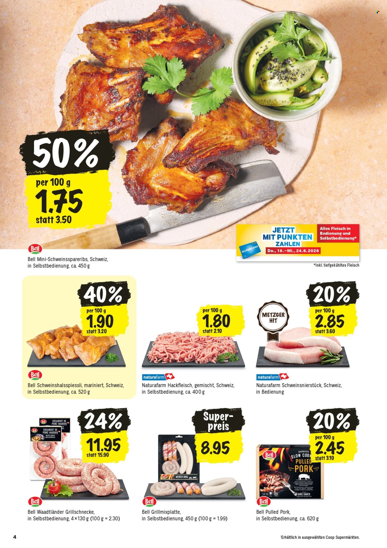 Catalogue Coop - 18.6.2026 - 24.6.2026. Page 4. Page 4