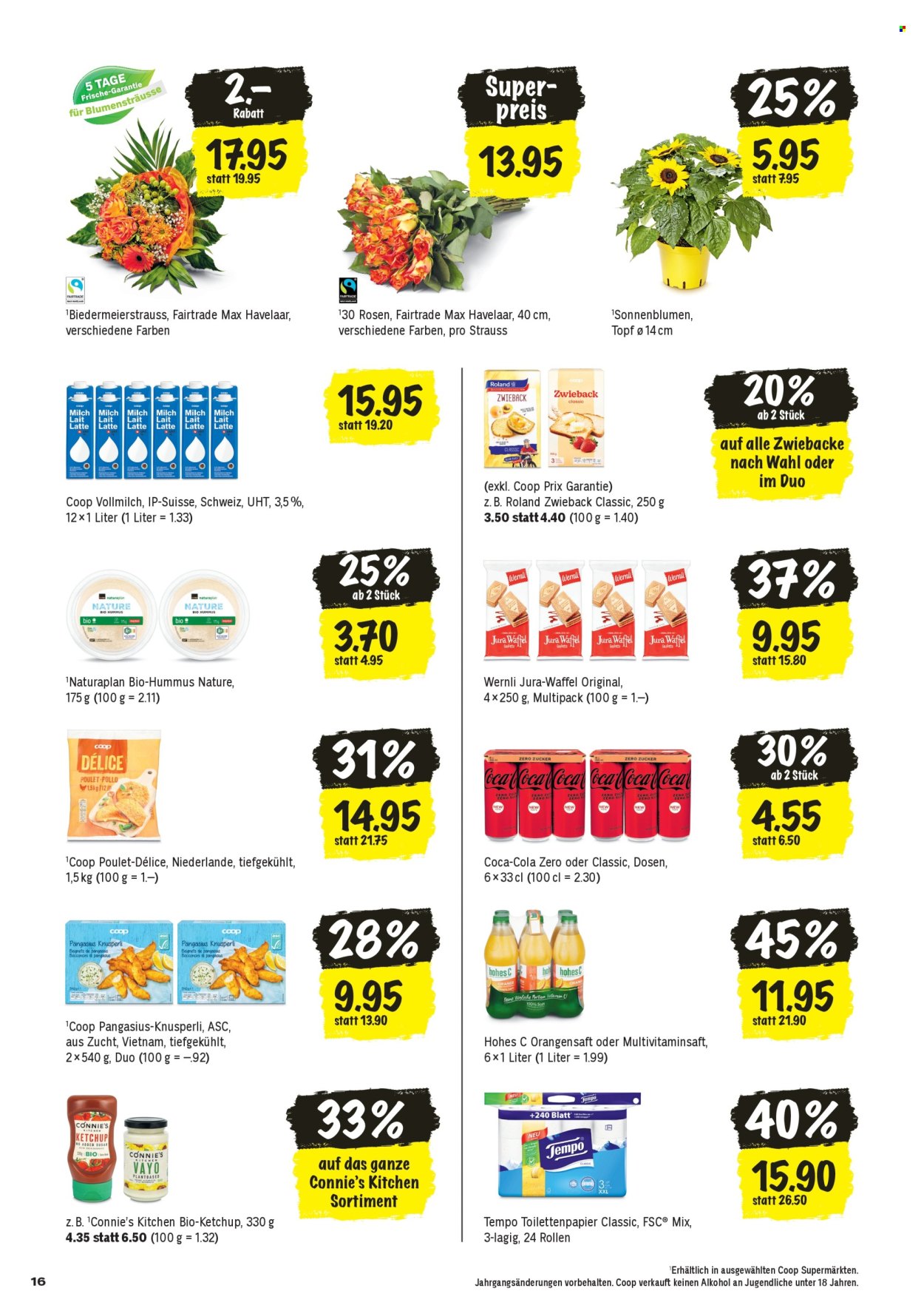 Catalogue Coop - 18.6.2026 - 24.6.2026. Page 16. Page 16
