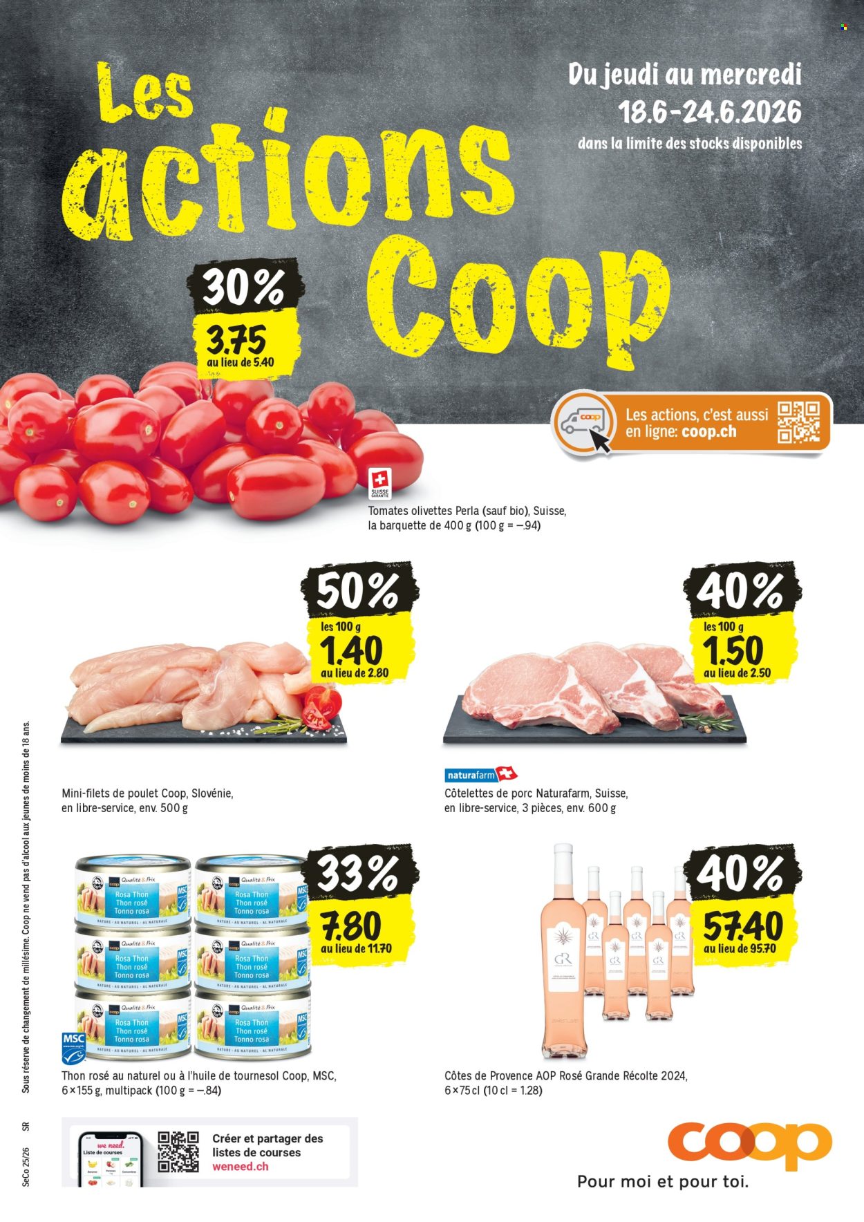 Catalogue Coop - 18.6.2026 - 24.6.2026. Page 1. Page 1