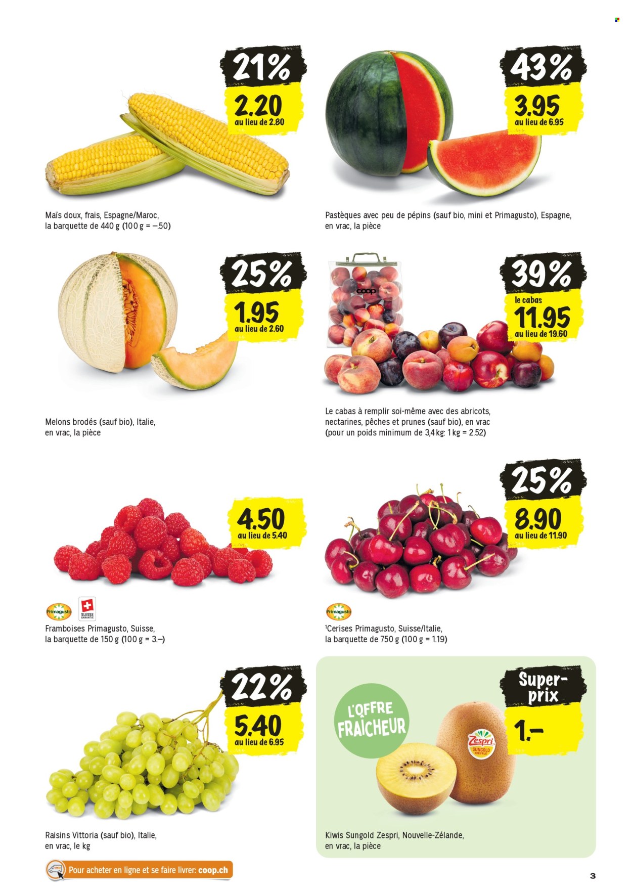 Catalogue Coop - 18.6.2026 - 24.6.2026. Page 3. Page 3