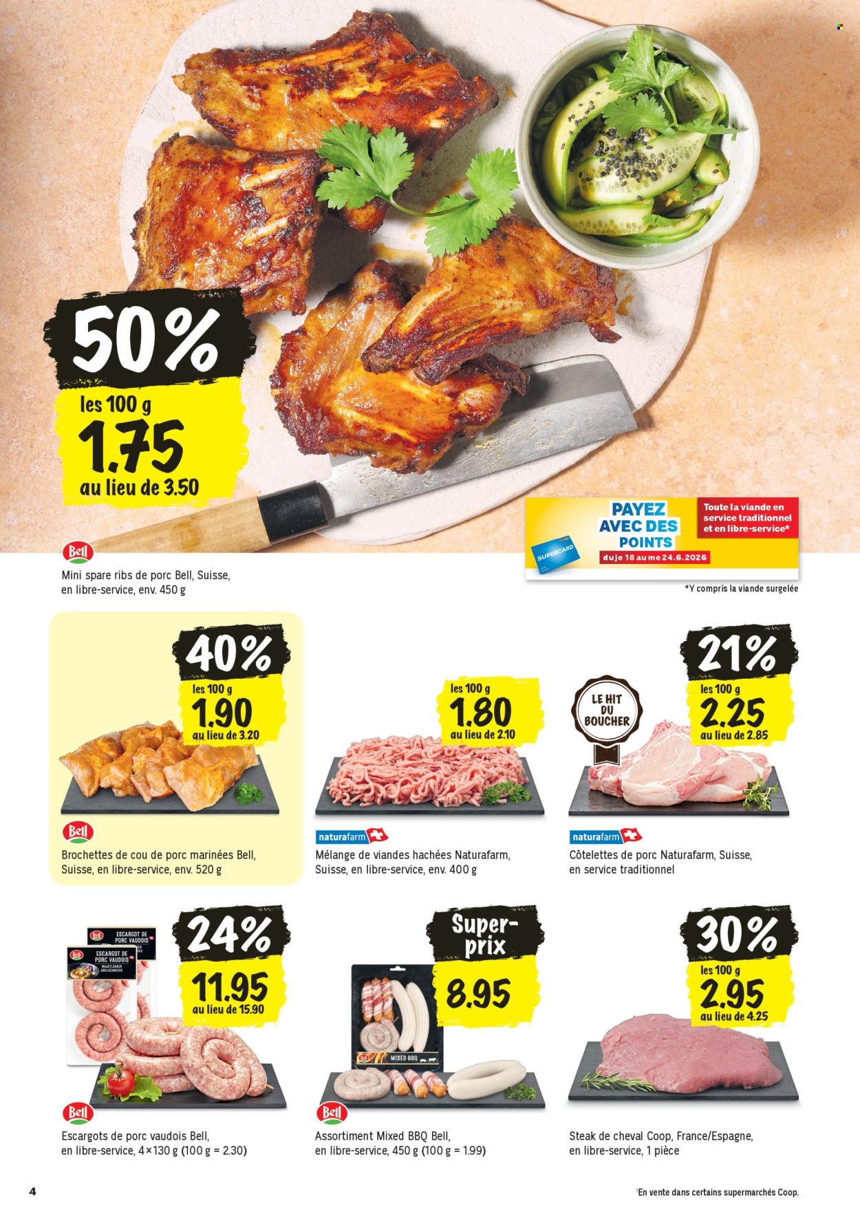 Catalogue Coop - 18.6.2026 - 24.6.2026. Page 4. Page 4