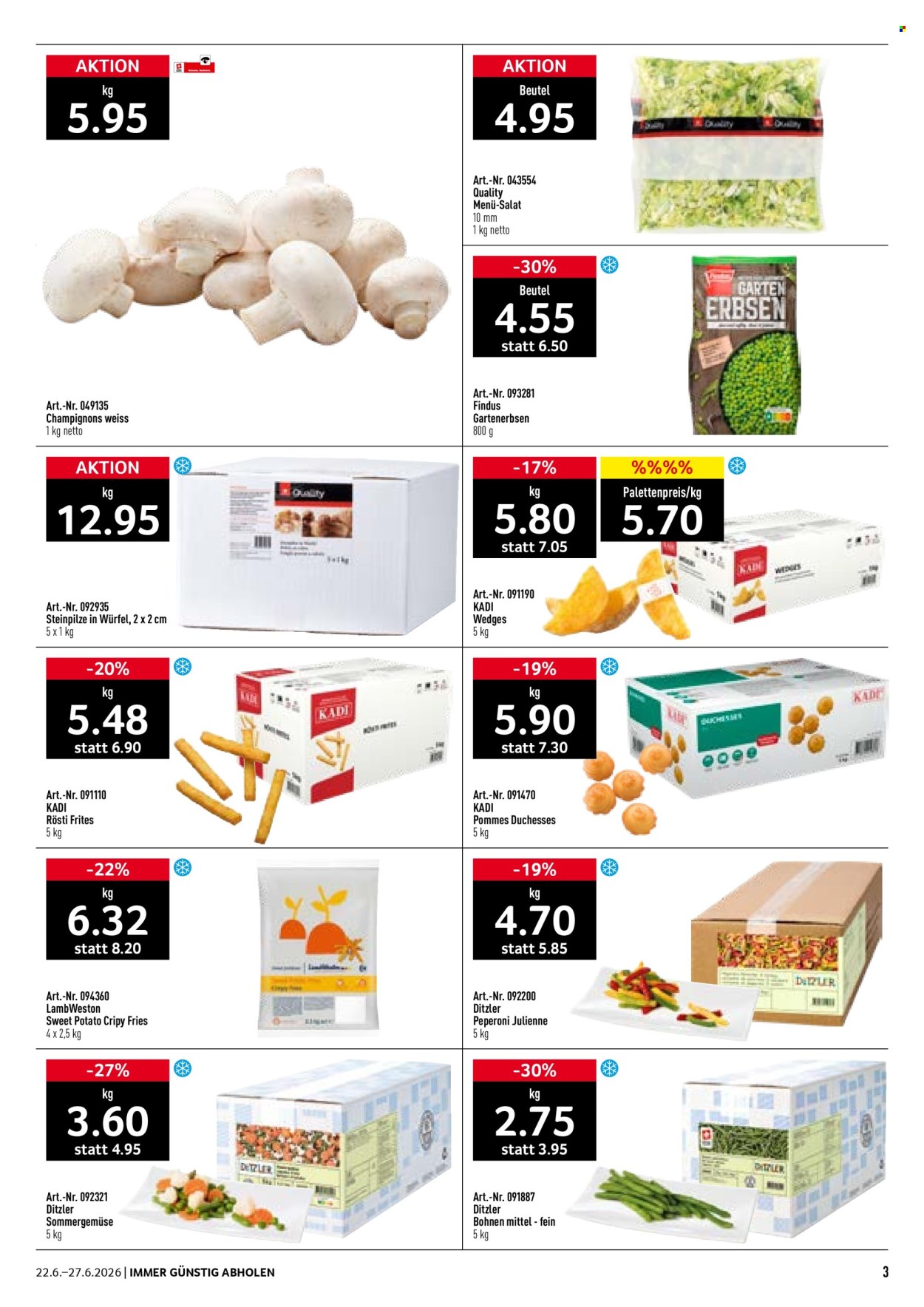 Catalogue Prodega - 22.6.2026 - 27.6.2026. Page 3. Page 3