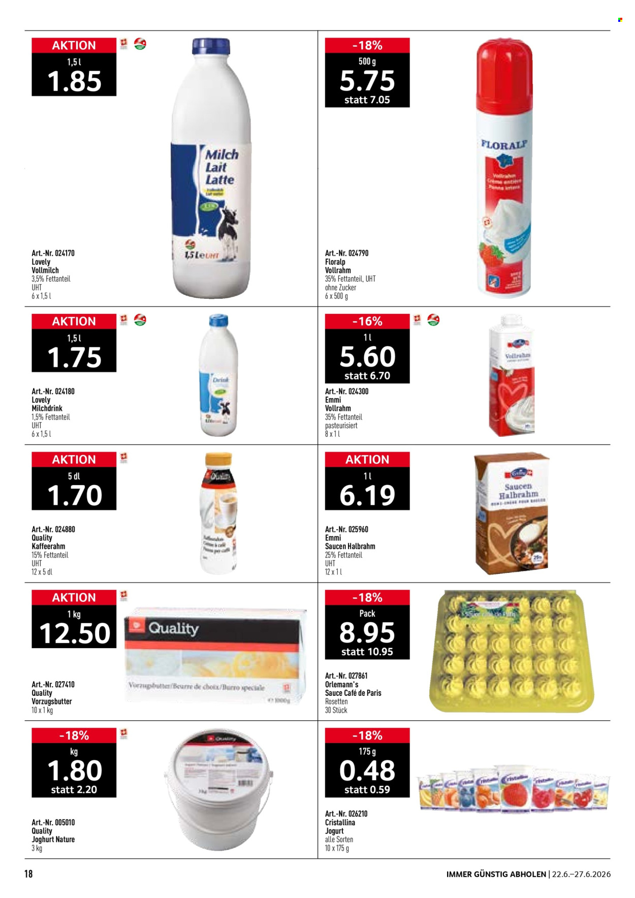 Catalogue Prodega - 22.6.2026 - 27.6.2026. Page 18. Page 18
