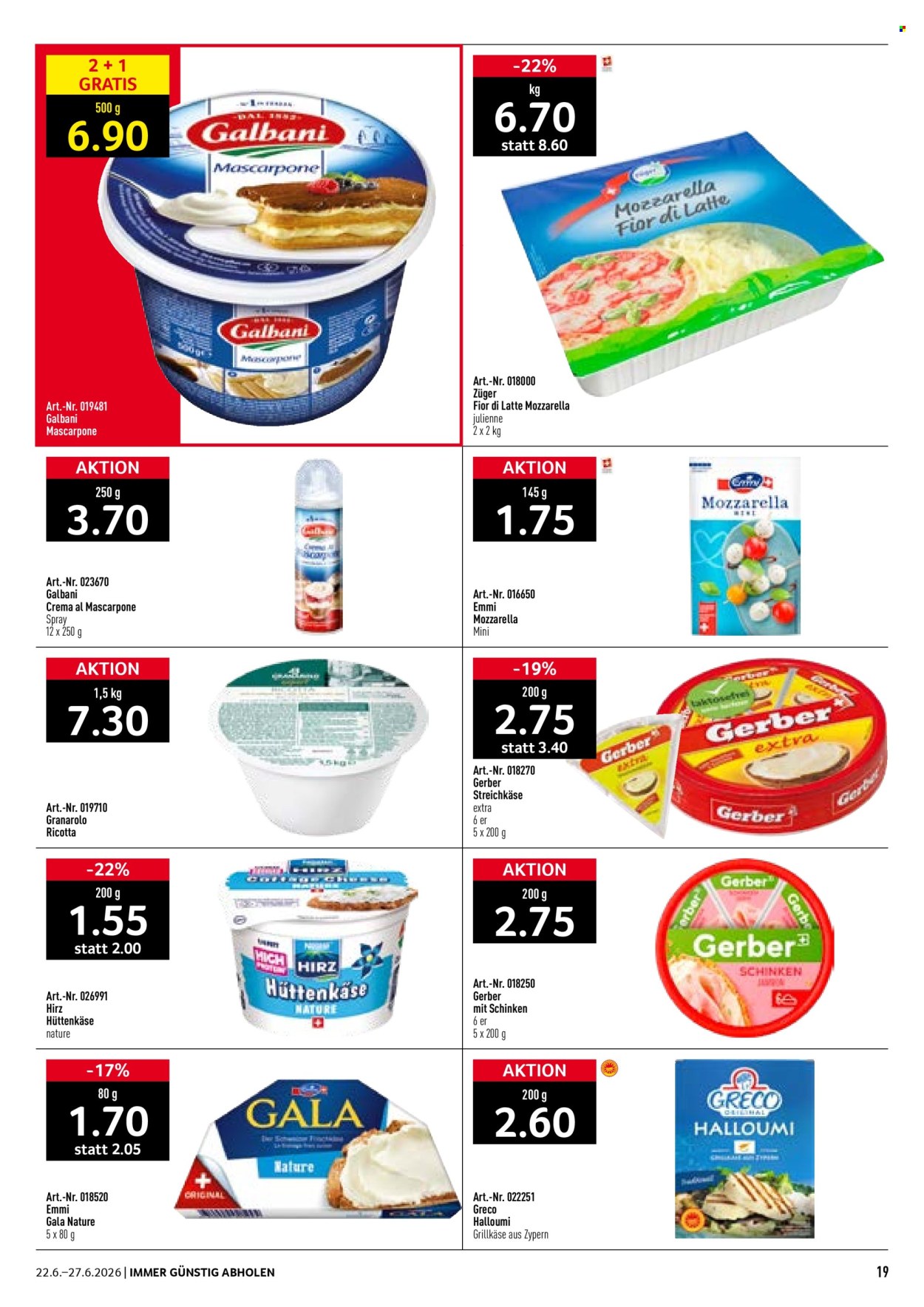 Catalogue Prodega - 22.6.2026 - 27.6.2026. Page 19. Page 19