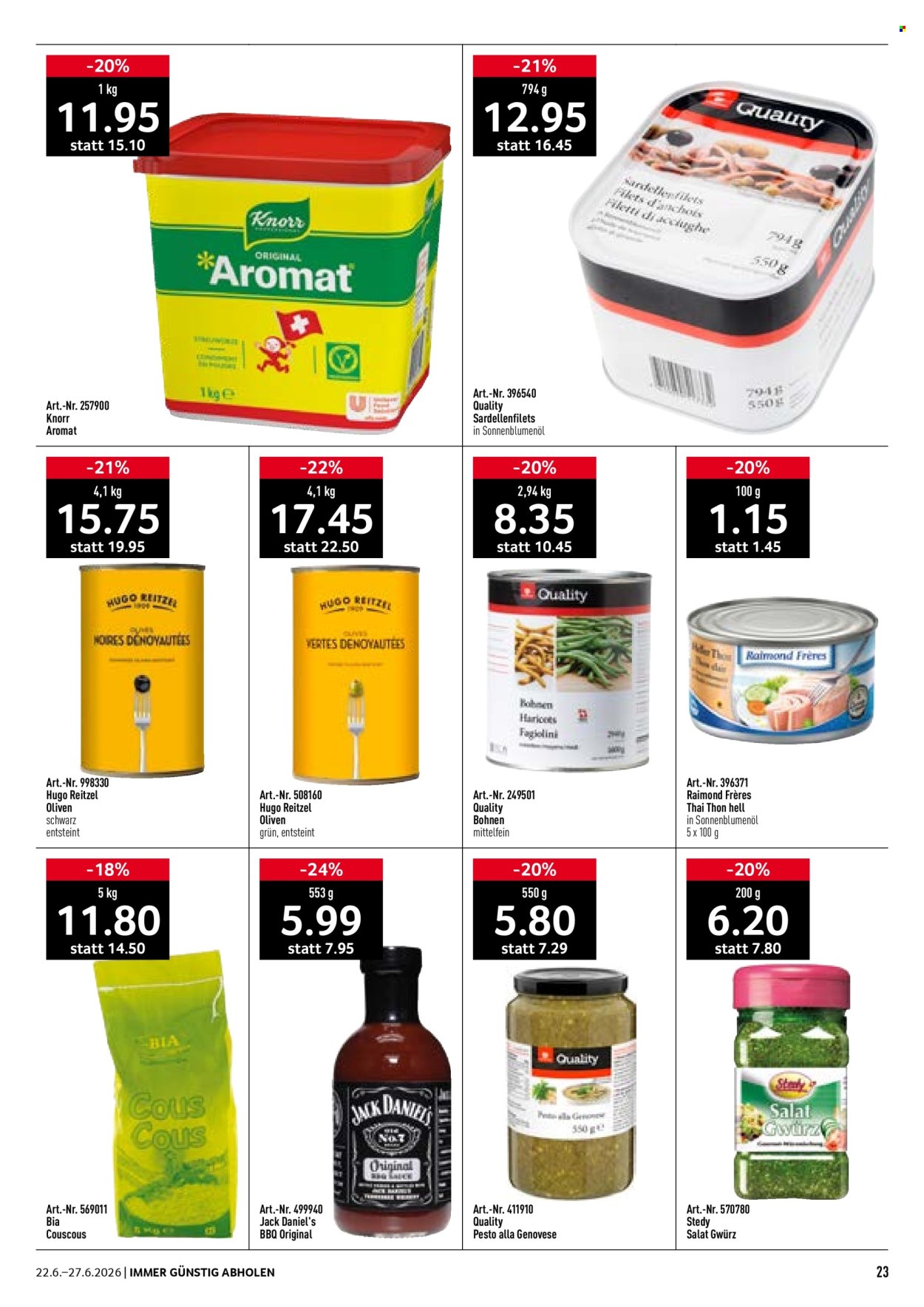Catalogue Prodega - 22.6.2026 - 27.6.2026. Page 23. Page 23