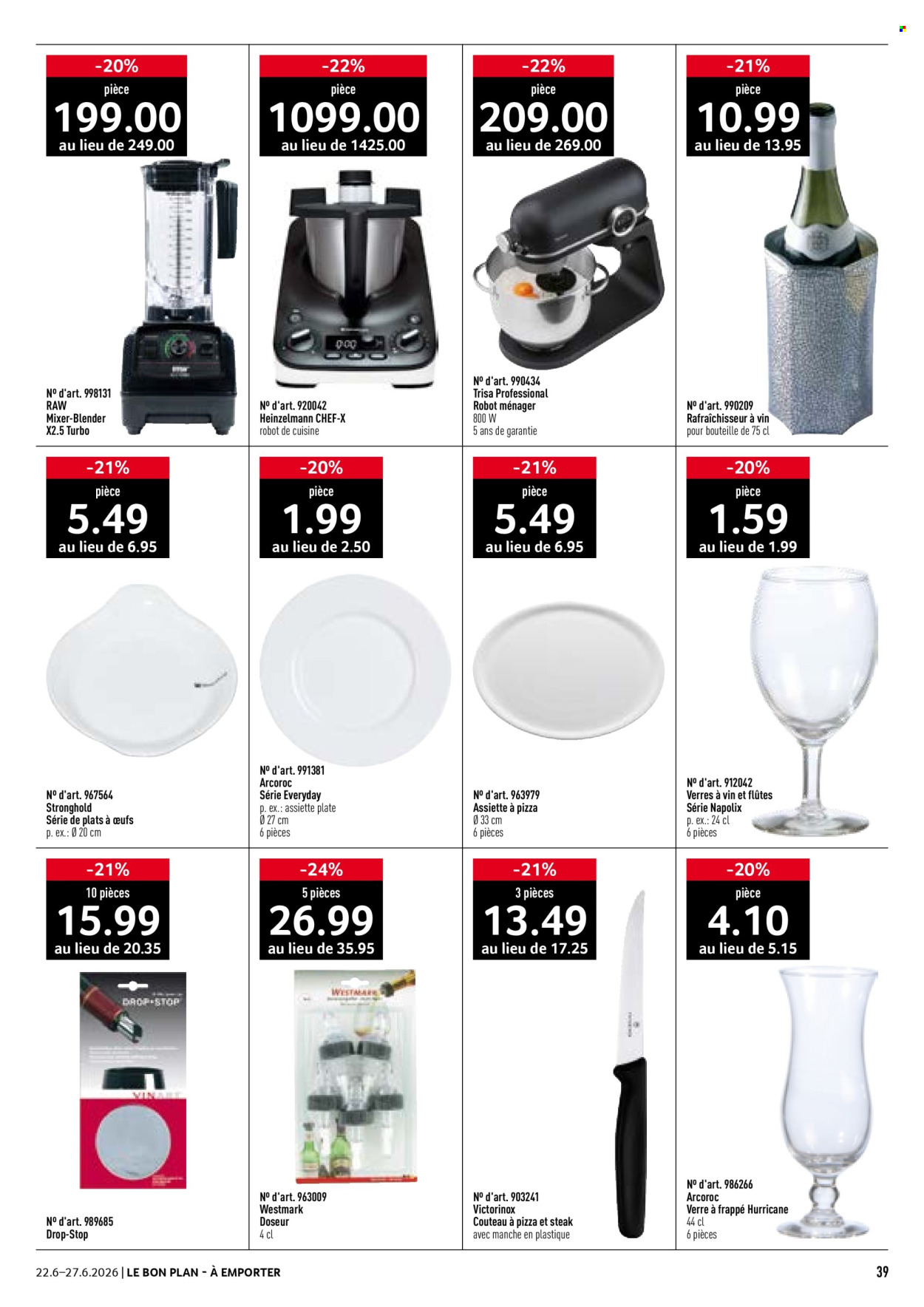 Catalogue Prodega - 22.6.2026 - 27.6.2026. Page 39. Page 39