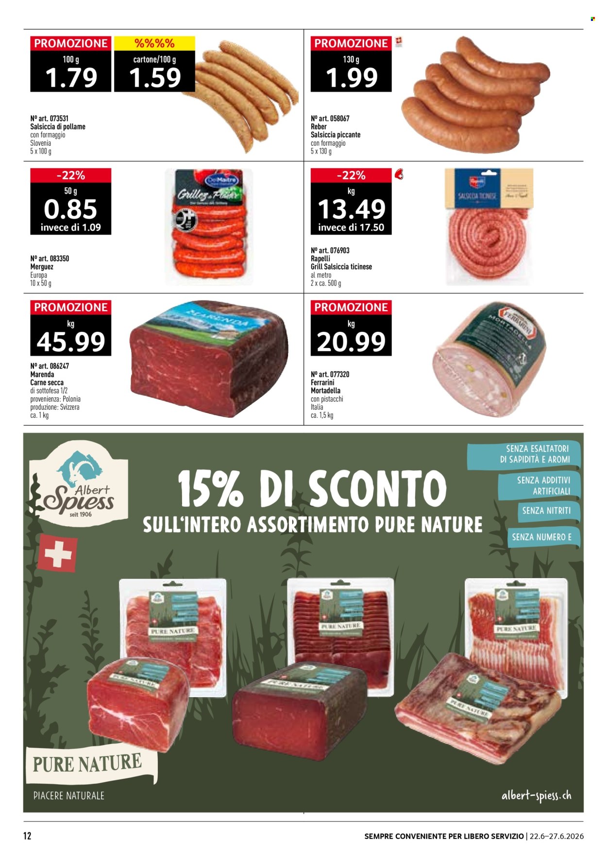 Catalogue Prodega - 22.6.2026 - 27.6.2026. Page 12. Page 12