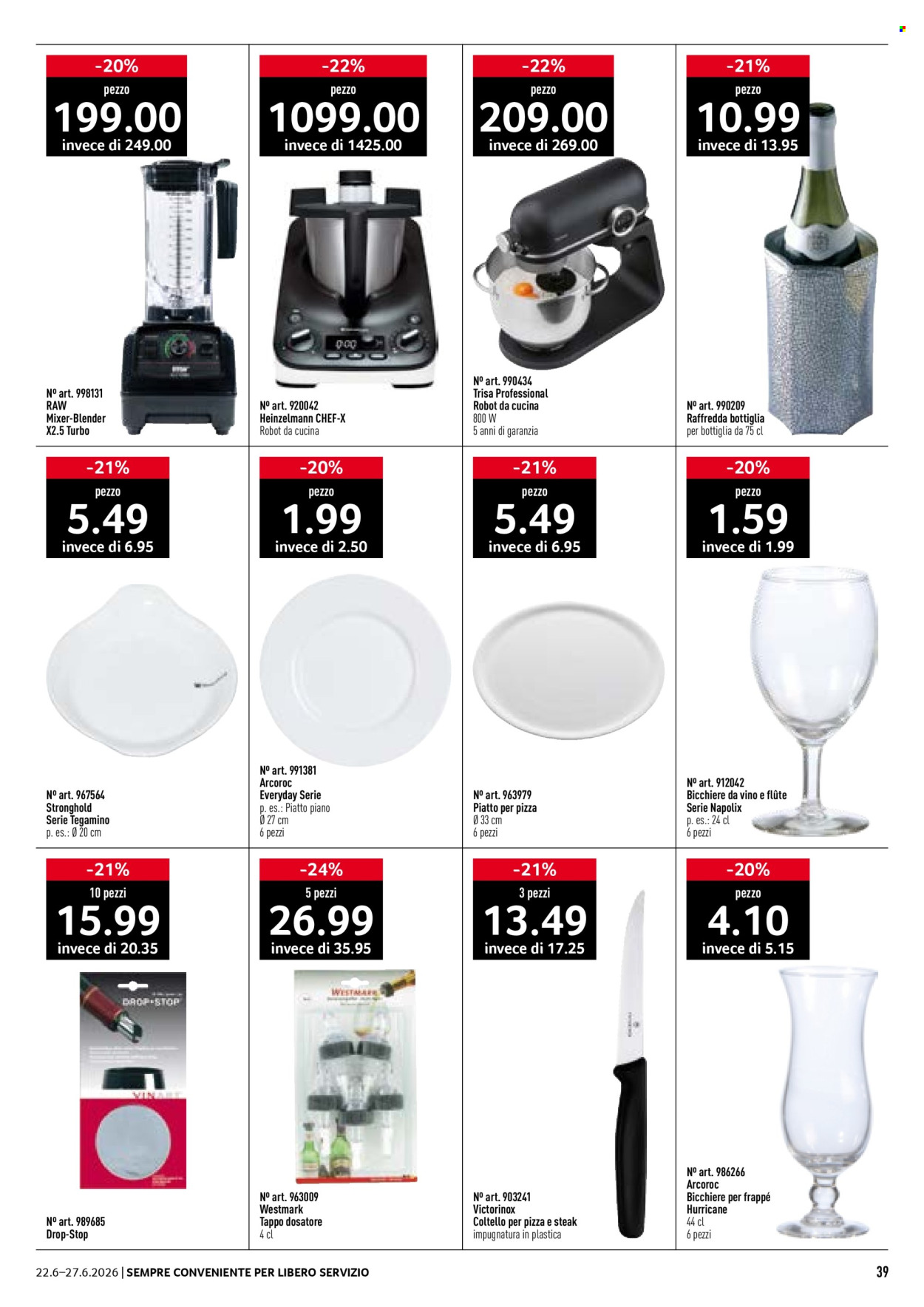 Catalogue Prodega - 22.6.2026 - 27.6.2026. Page 39. Page 39