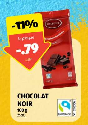Chocolat noir