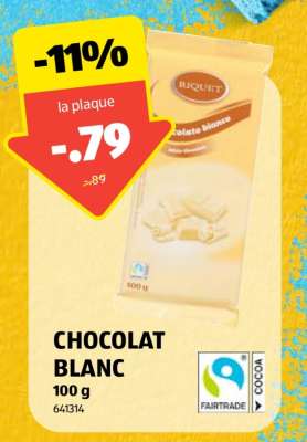 Chocolat blanc