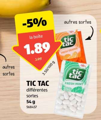 TIC TAC