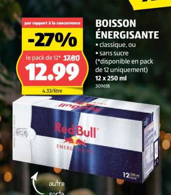 BOISSON ÉNERGISANTE