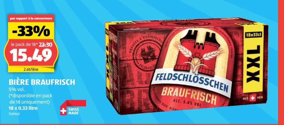 BIÈRE BRAUFRISCH