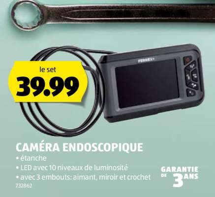 CAMÉRA ENDOSCOPIQUE