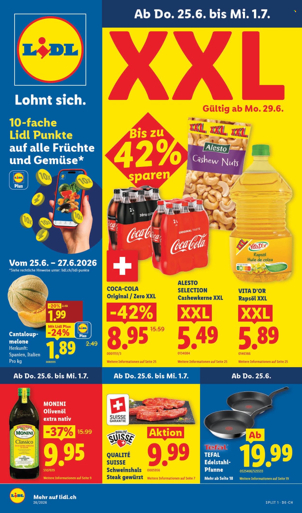 Catalogue Lidl - 25.6.2026 - 1.7.2026. Page 1. Page 1