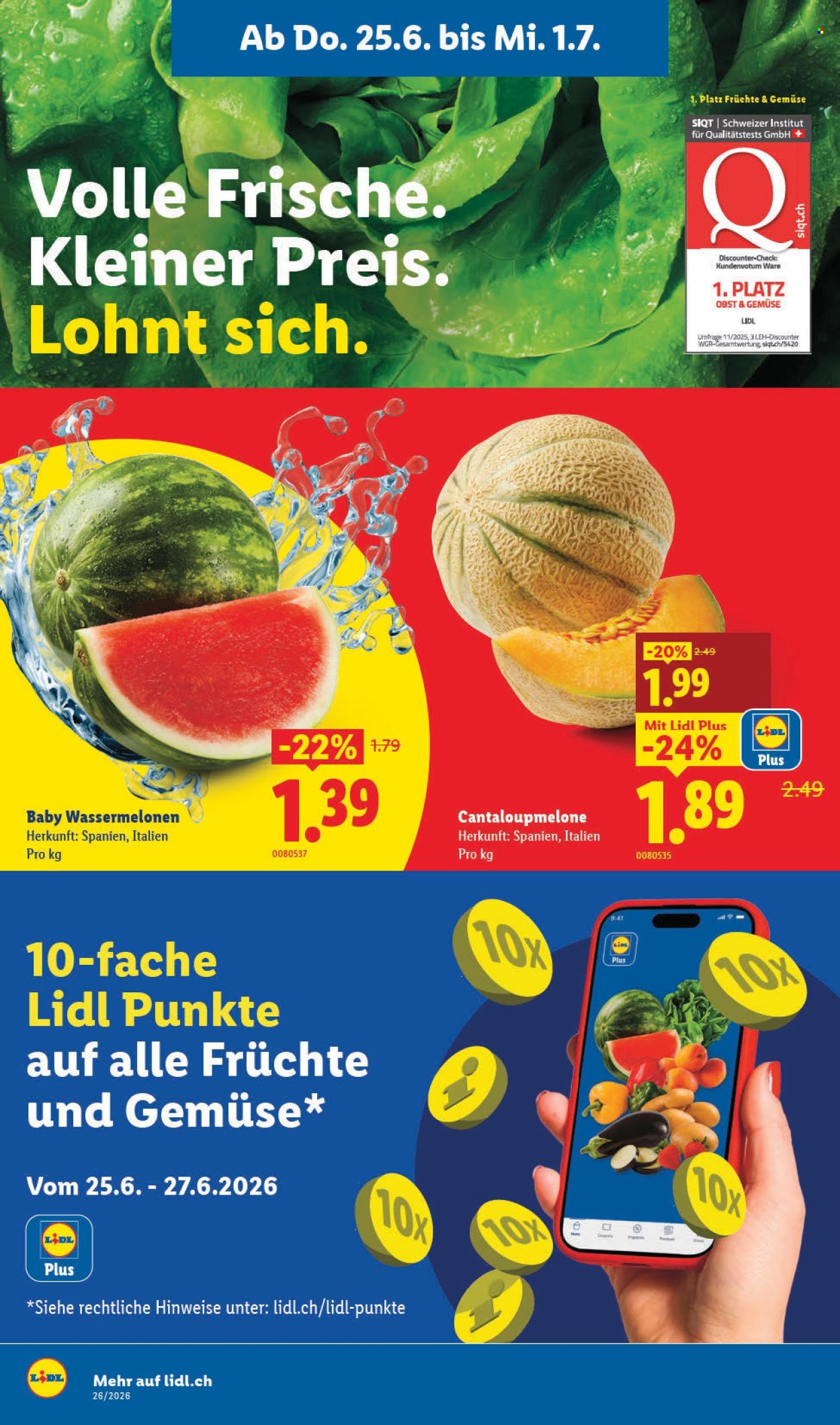 Catalogue Lidl - 25.6.2026 - 1.7.2026. Page 4. Page 4