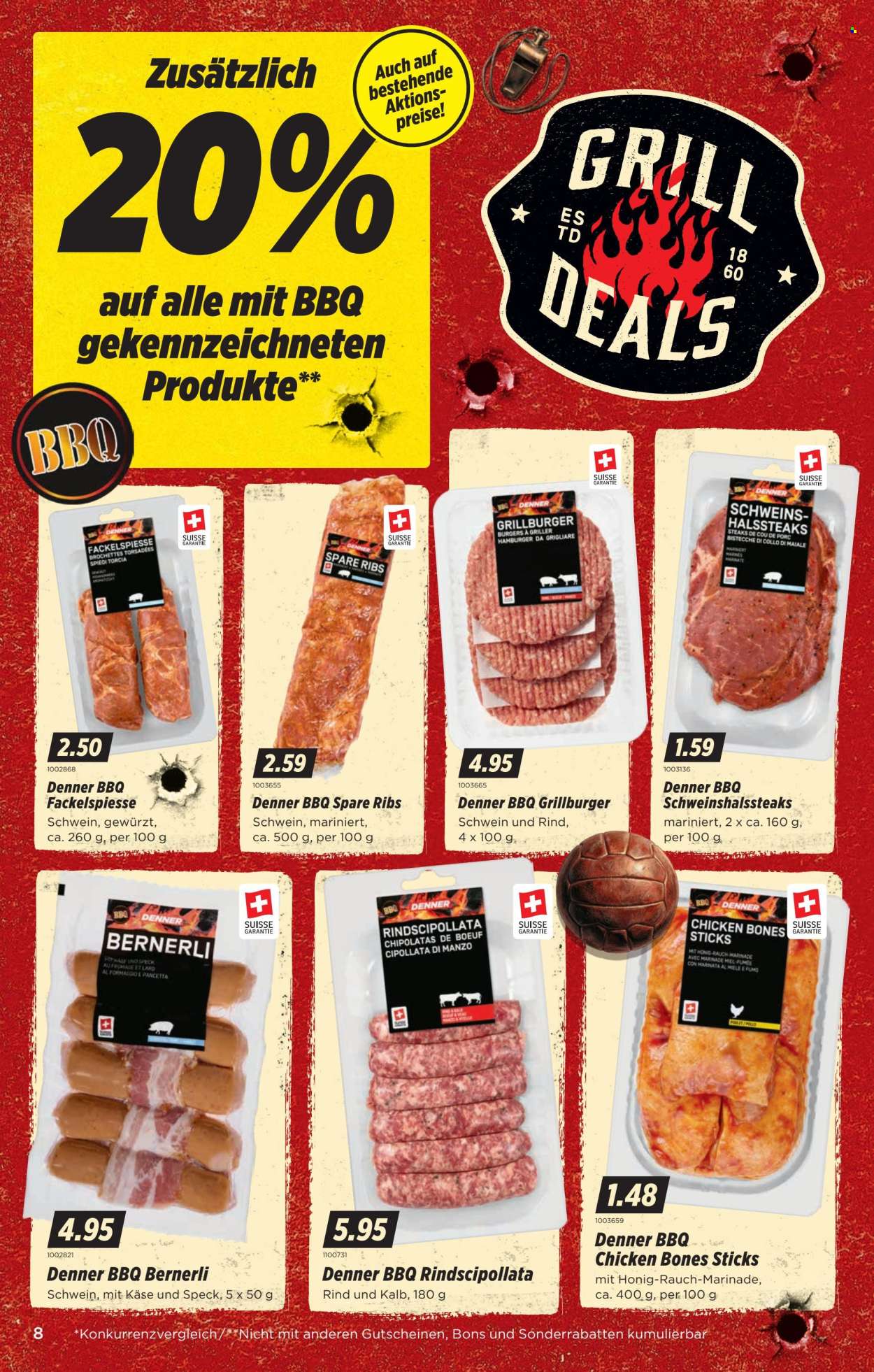 Catalogue Denner - 25.6.2026 - 1.7.2026. Page 8. Page 8