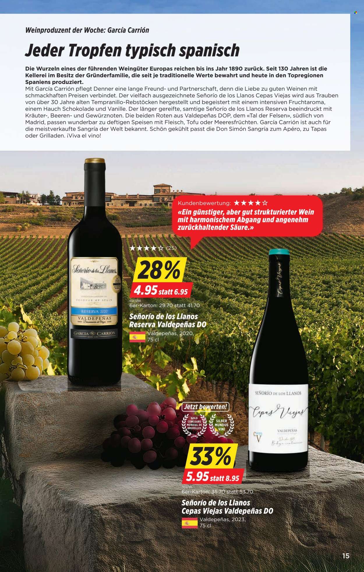 Catalogue Denner - 25.6.2026 - 1.7.2026. Page 15. Page 15