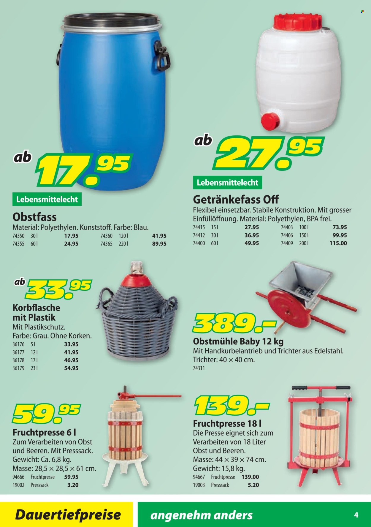 Catalogue Landi. Page 4. Page 4