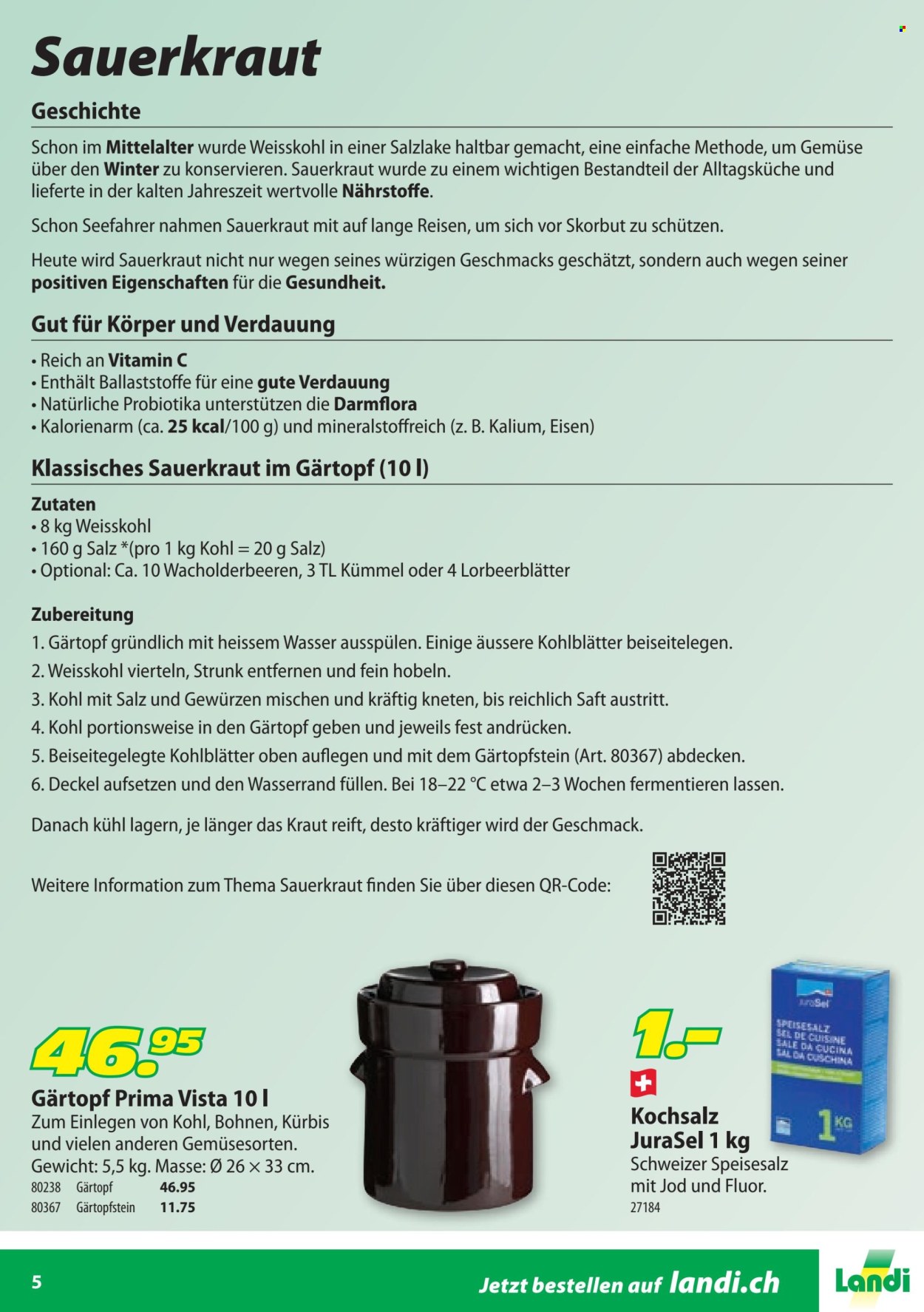 Catalogue Landi. Page 5. Page 5