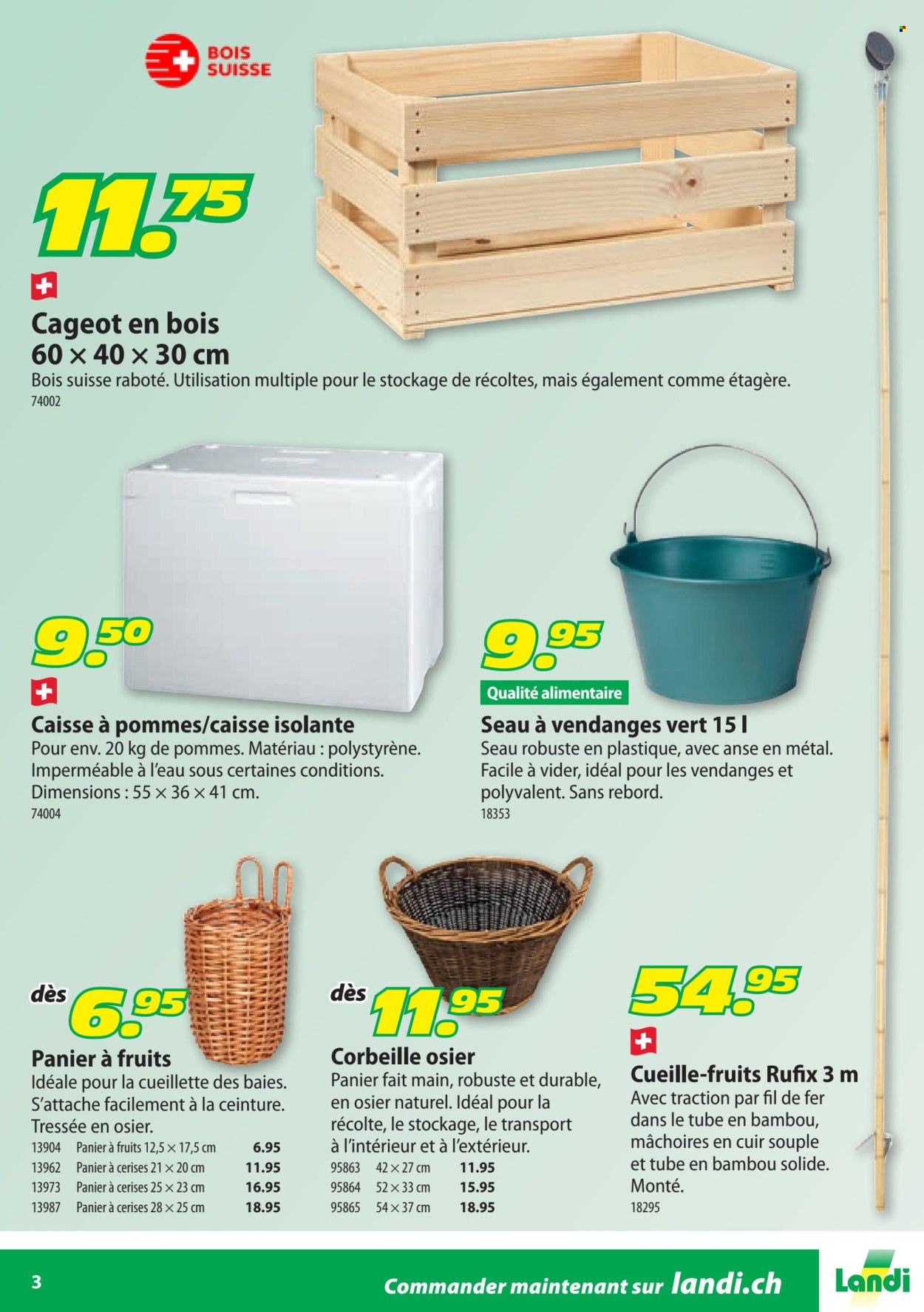 Catalogue Landi. Page 3. Page 3