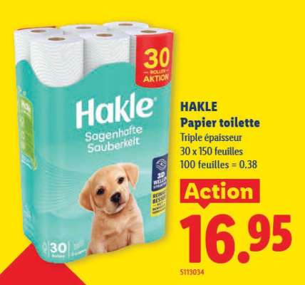 Hakle PAPIER TOILETTE